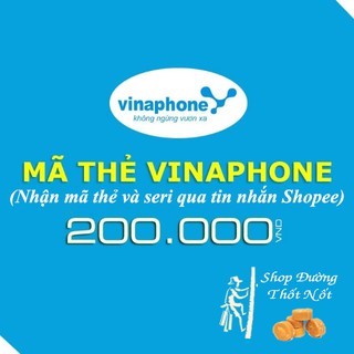 Mã thẻ cào điện thoại Vinaphone 200k