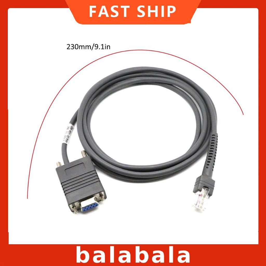 [BL]LS2208 RS232 Serial Cable CBA-R01-S07PAR for Symbol Barcode Scanner 6 Feet