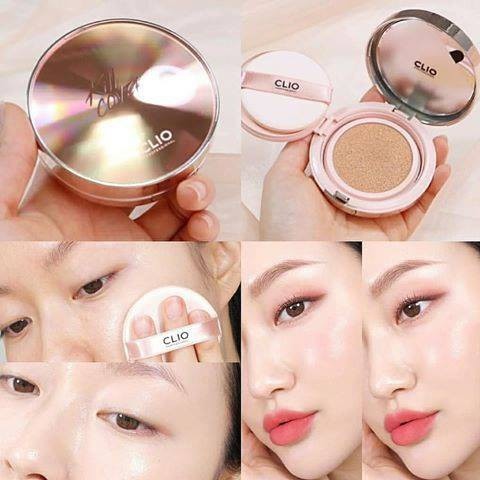 Phấn Nước Cushion Clio Kill Cover Glow Cushion SPF50+ PA+++ Màu Hồng | BigBuy360 - bigbuy360.vn