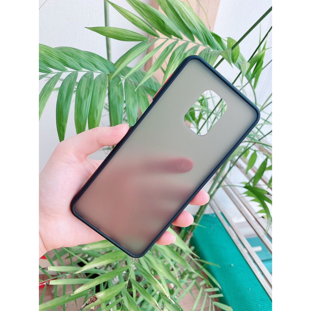 Ốp lưng Xiaomi Note 9s / note 9 pro  poco f2 pro / k30 ultra cao su non trong nhám viền màu