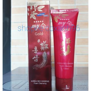 Sữa rửa mặt nhân sâm My Gold Hàn Quốc