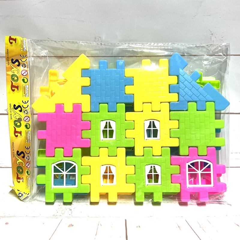 Bộ đồ chơi lắp ghép khối nhựa xây dựng 133D