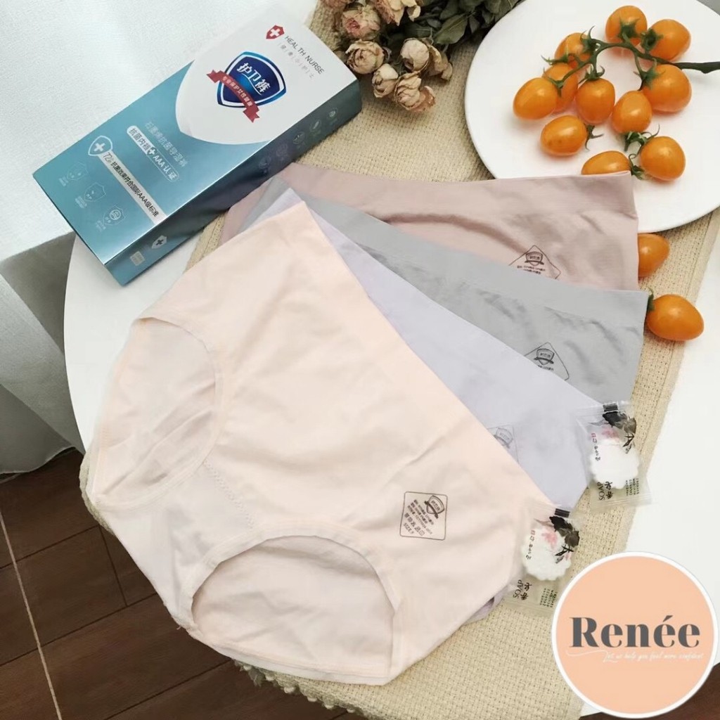 Quần Lót Nữ Cotton Kháng Khuẩn Nâng Mông Cạp Cao QL 05 RENEE Store