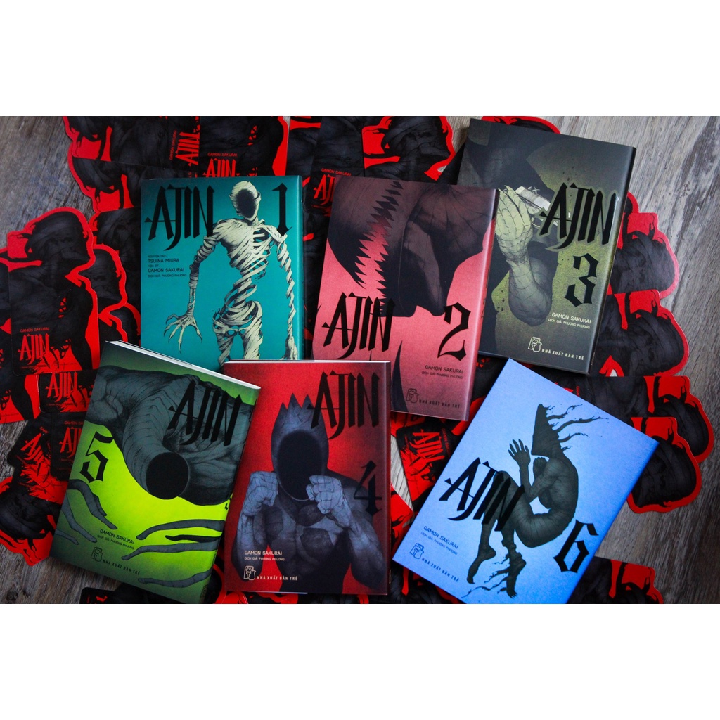 Truyện tranh - Ajin - BoxSet - Tặng Kèm Bookmark 3D