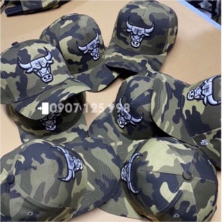 Nón kết camo CHICAGO BULLS