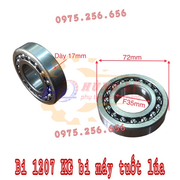 Bi 1207 KG bi tuốt lúa phụ tùng máy tuốt lúa phụ tùng Hùng Lỳ