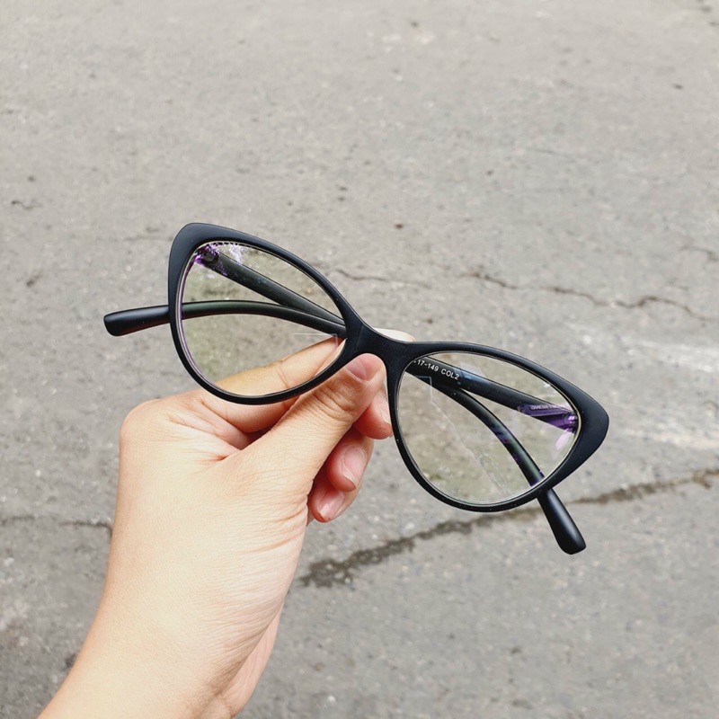 GỌNG KÍNH CẬN MẮT MÈO NHỰA DẺO CAO CẤP 2383