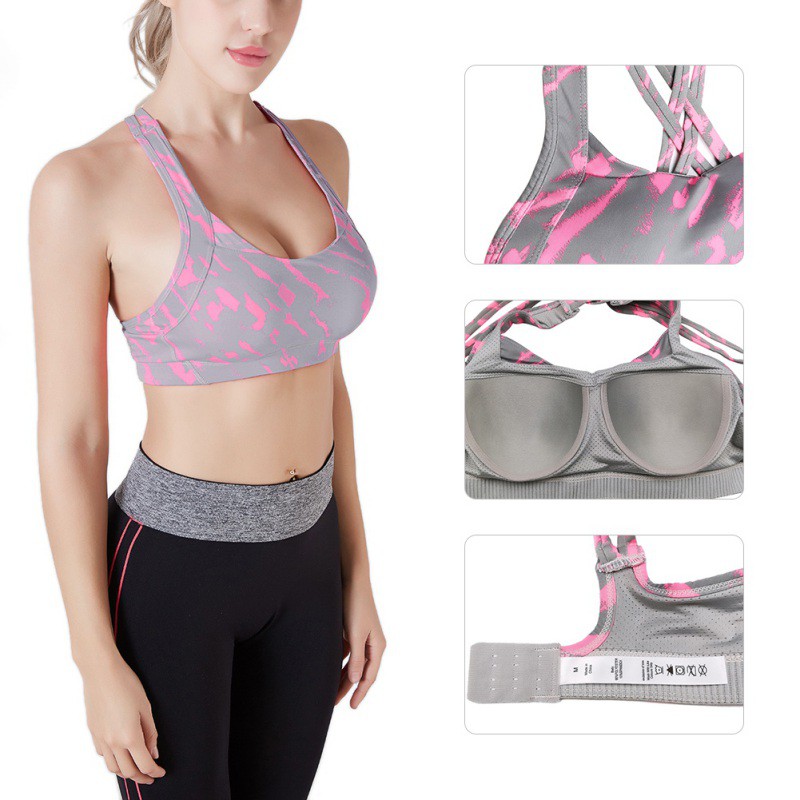 Áo lót nâng ngực nữ dây chéo lưng hình ngôi sao | BigBuy360 - bigbuy360.vn