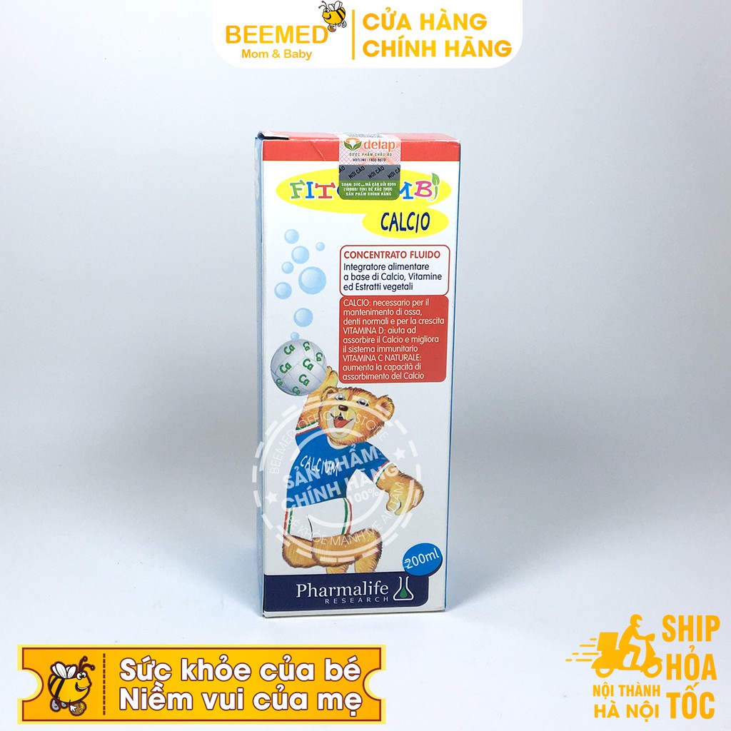 Calcio Bimbi - Bổ sung Canxi và vitamin D cho bé - Calcio Bimbi của hãng Fitobimbi - Nhập khẩu chính hãng từ Ý