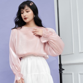 Sheer top - Áo kính organza