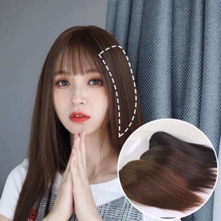 [Video - Ảnh Thật ] 1 Cặp Tóc Giả Kẹp Phồng Chân Tóc