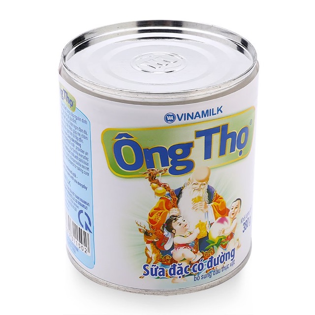 LON SỮA ĐẶC VINAMILK ÔNG THỌ.380g