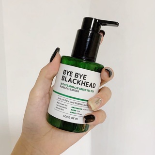 SỮA RỬA MẶT THẢI ĐỘC BYE BYE BLACKHEAD 30DAYS MIRACLE GREEN TEA TOX BUBLE CLEANSER