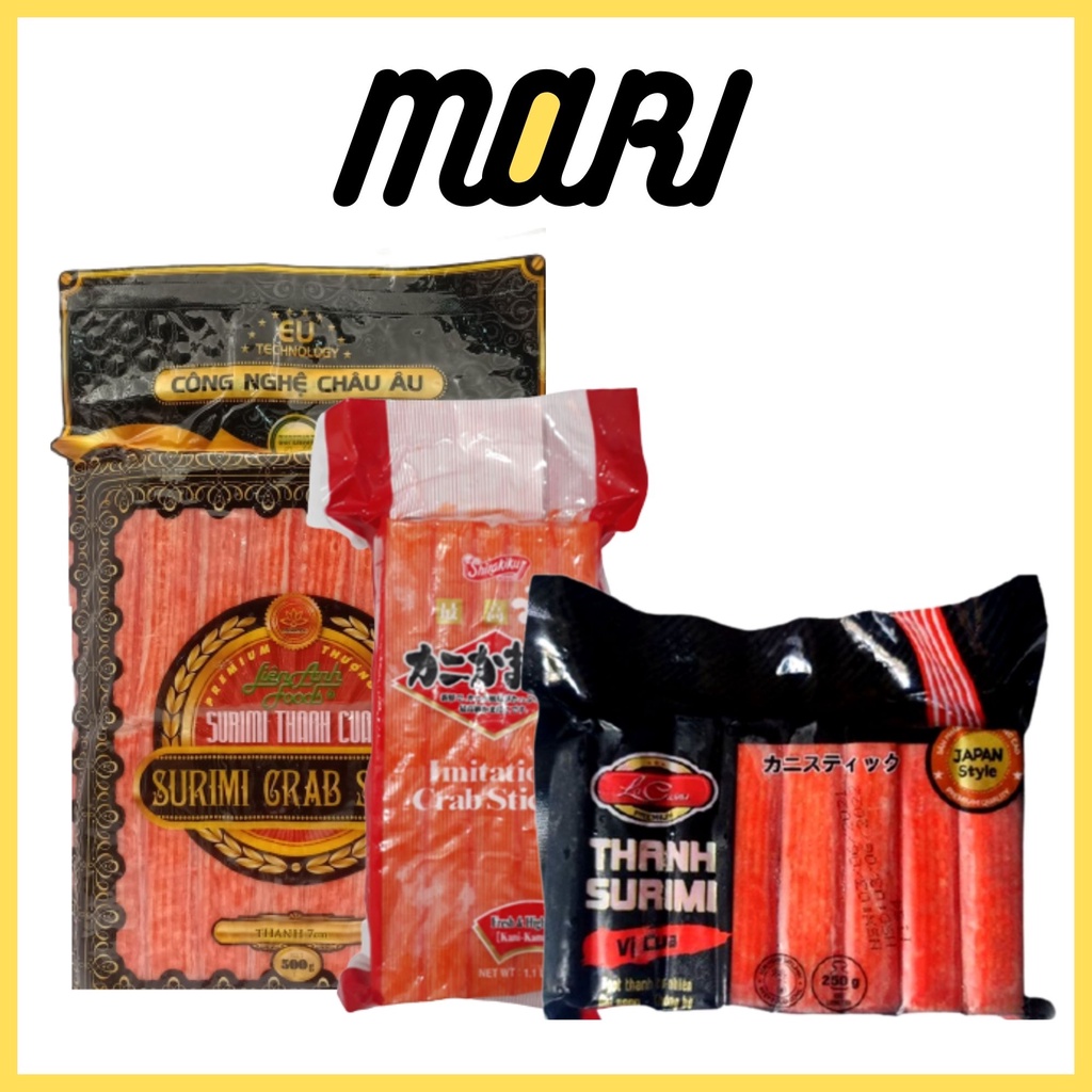[SHIP HCM] Thanh surimi hương cua - Thanh cua cuộn kimbap, thả lấu, nấu soup