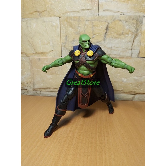 Mô hình nhân vật Martian Manhunter trong Justice League Action Figure FIGMA cử động được