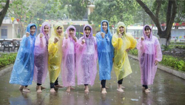 (Rẻ Vô Địch)Combo 10 bộ áo mưa nilong dùng 1 lần siêu rẻ
