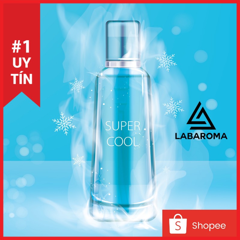 Tinh dầu nước hoa Super Cool nam, nữ thơm lâu, mùi quyến rũ, làm dầu thơm, xông phòng, treo xe ô tô, tủ quần áo 10ml