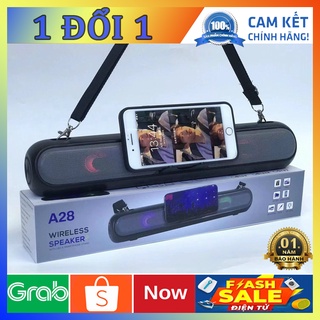 Loa bluetooth dài A28 siêu xịn xò, pin siêu khoẻ, nghe nhạc từ 4-6h liên tục