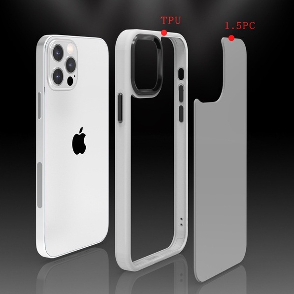 Ốp điện thoại màu trơn sang trọng chống sốc cho iPhone 11 11 pro max xs xr 7 8 se 2020 plus | BigBuy360 - bigbuy360.vn
