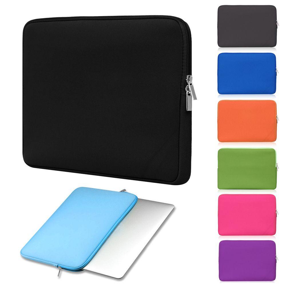 Túi Đựng Laptop Bằng Vải Cotton Mềm Chống Nước Nhiều Màu Sắc