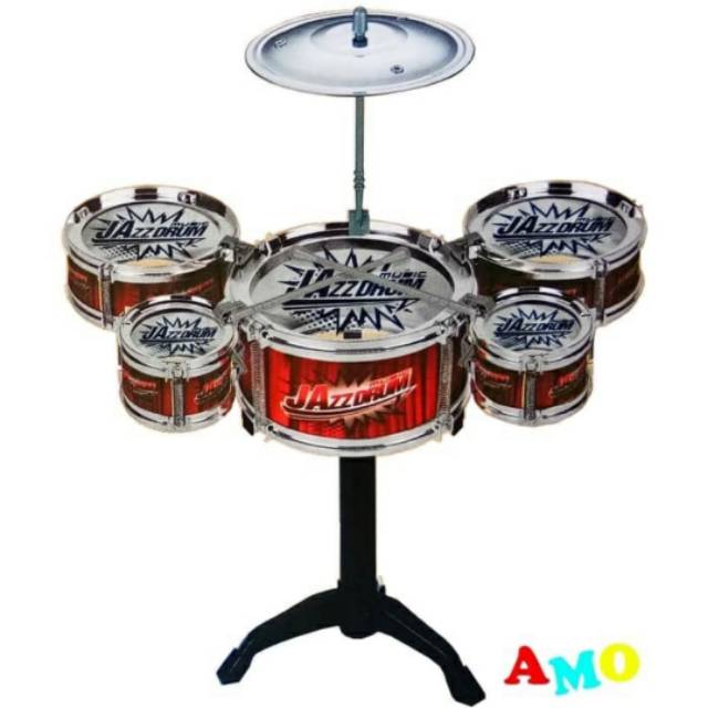 Bộ 5 Món Đồ Chơi Trống Jazz Mini Độc Đáo Cho Bé