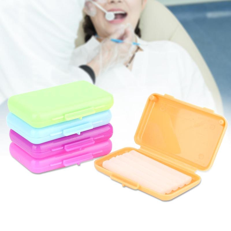 5 Box/pack Brace Wearer Protector Relief Wax For Dental Orthodontics Teeth Oral Hygiene Care