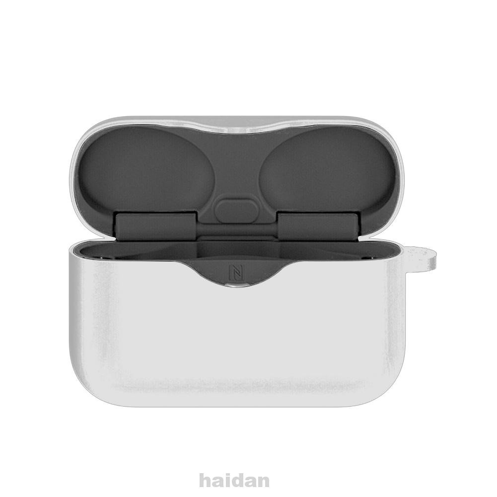 Bluetooth Earphone Case No Fingerprint Non Slip Wear Resistant Soft Silicone Anti Scratch With Buckle For Sony WF H800