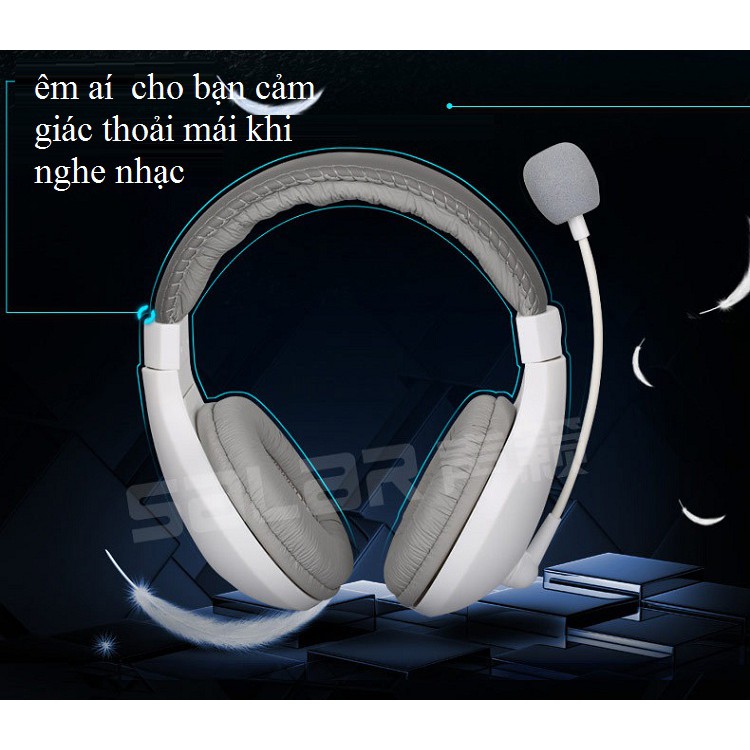 Tai Nghe Gaming ❤FREESHIP❤ Tai Nghe Chụp Tai Cao Cấp - Tai Nghe Có Mic  A566N Bắt Giọng Tốt, Âm Thanh Chuẩn