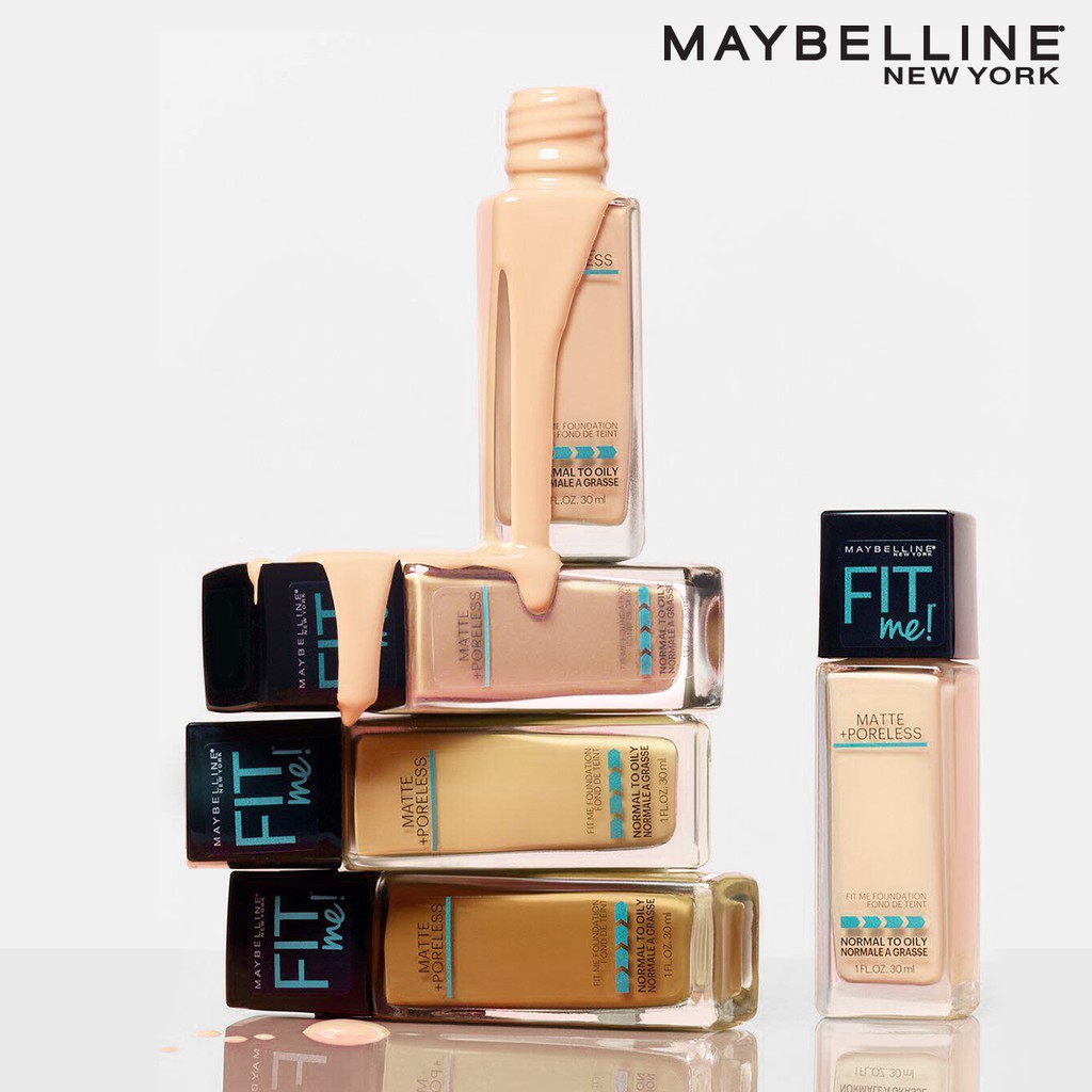 (Chính Hãng) Kem Nền Maybelline Fit Me Matte And Poreless Foundation #112 30ml