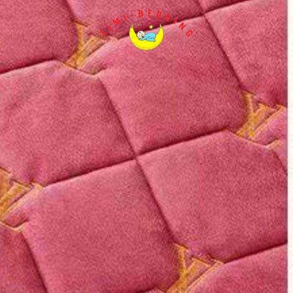 Bộ ga gối nỉ nhung nhập khẩu thương hiệu XL ấm áp, cao cấp và sang trọng - Timibedding