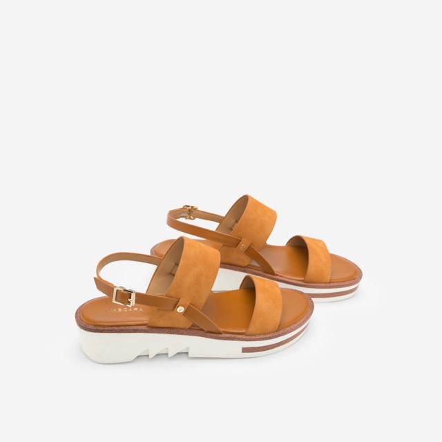 [Chất lượng] Vascara mới về GIÀY SANDAL ĐẾ XUỒNG - SDX 0408 - MÀU NÂU