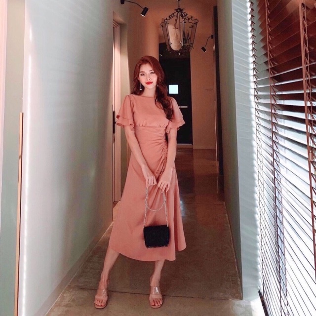 Đầm váy maxi rút dây 3 màu (kèm hình thật) | BigBuy360 - bigbuy360.vn