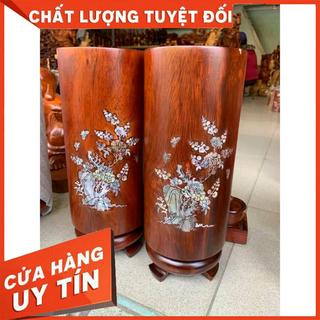 ỐNG ĐỰNG NHANG GỖ LIM Nội Thất 30cm
