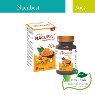 [HÀNG CHÍNH HÃNG] NACUBEST NANO CURCUMIN