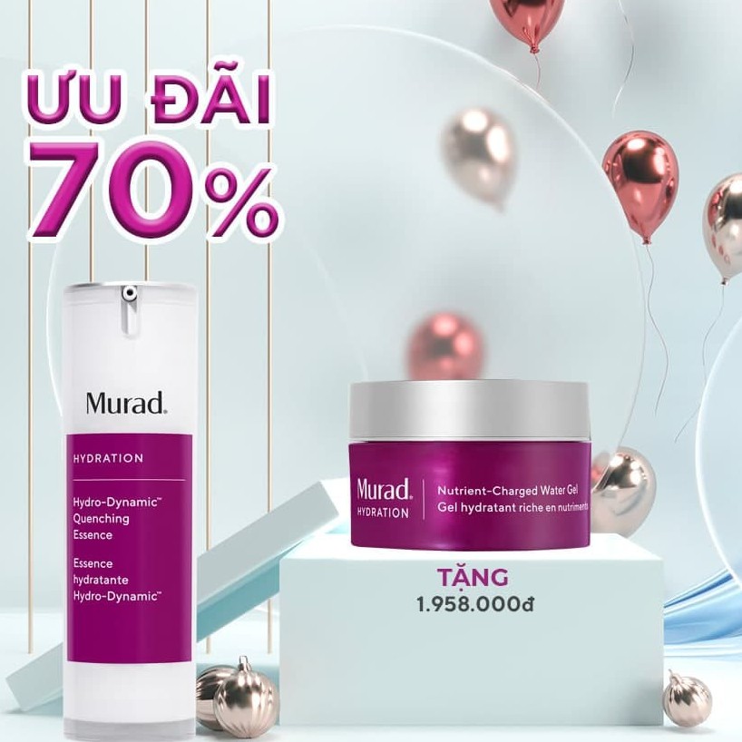 [MUA 1 TẶNG 1] Tinh Chất Căng Mọng, Cấp Nước Murad Hydro Dynamic Quenching Essence murad