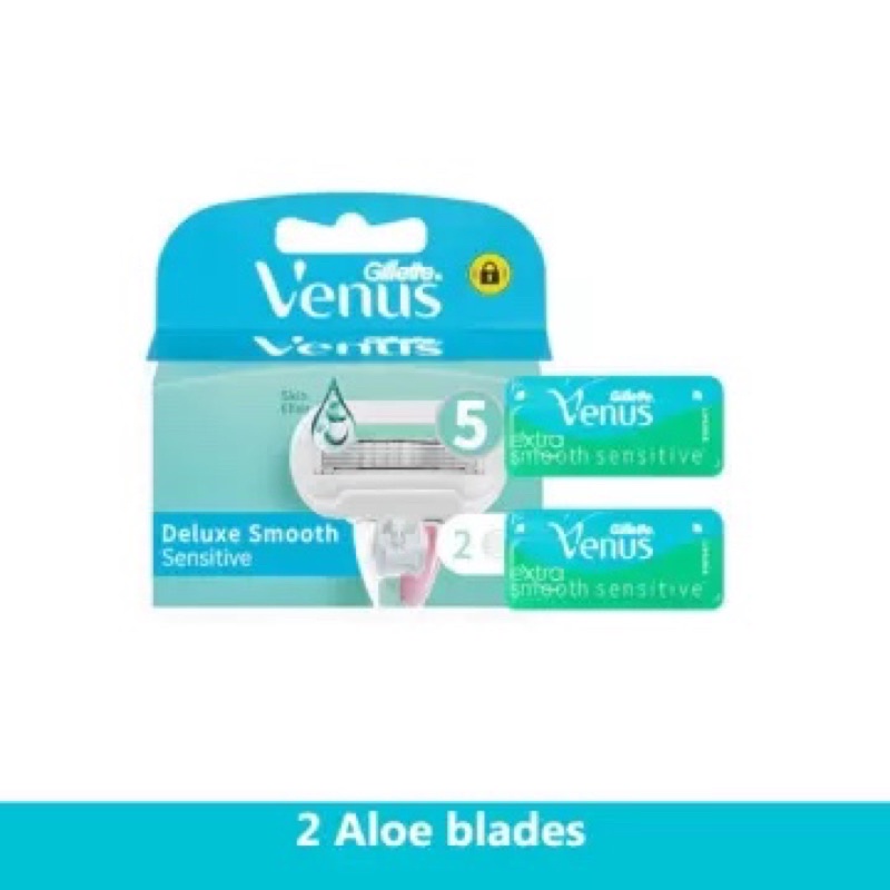 ĐẦU LƯỠI DAO, LƯỠI DAO 5 LƯỠI THAY THẾ DAO CẠO VENUS GILLETTE CHO NỮ, DAO CẠO LÔNG CHO DA NHẠY CẢM SENSITIVE SMOOTH