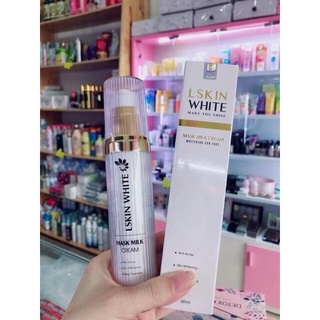 Ủ kén tằm trắng da mờ nám Lskin white Đan thy