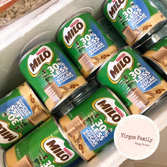 Milo Úc ít đường 395g Milo 30% Less Sugar