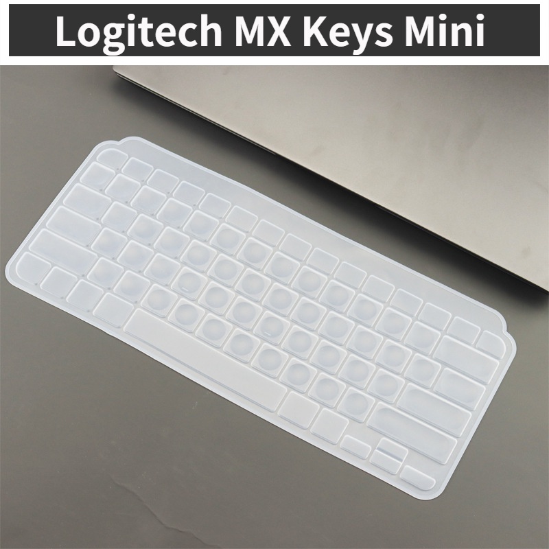 Miếng dán bảo vệ bàn phím bằng silicone chống bụi cho Logitech MX Keys Mini