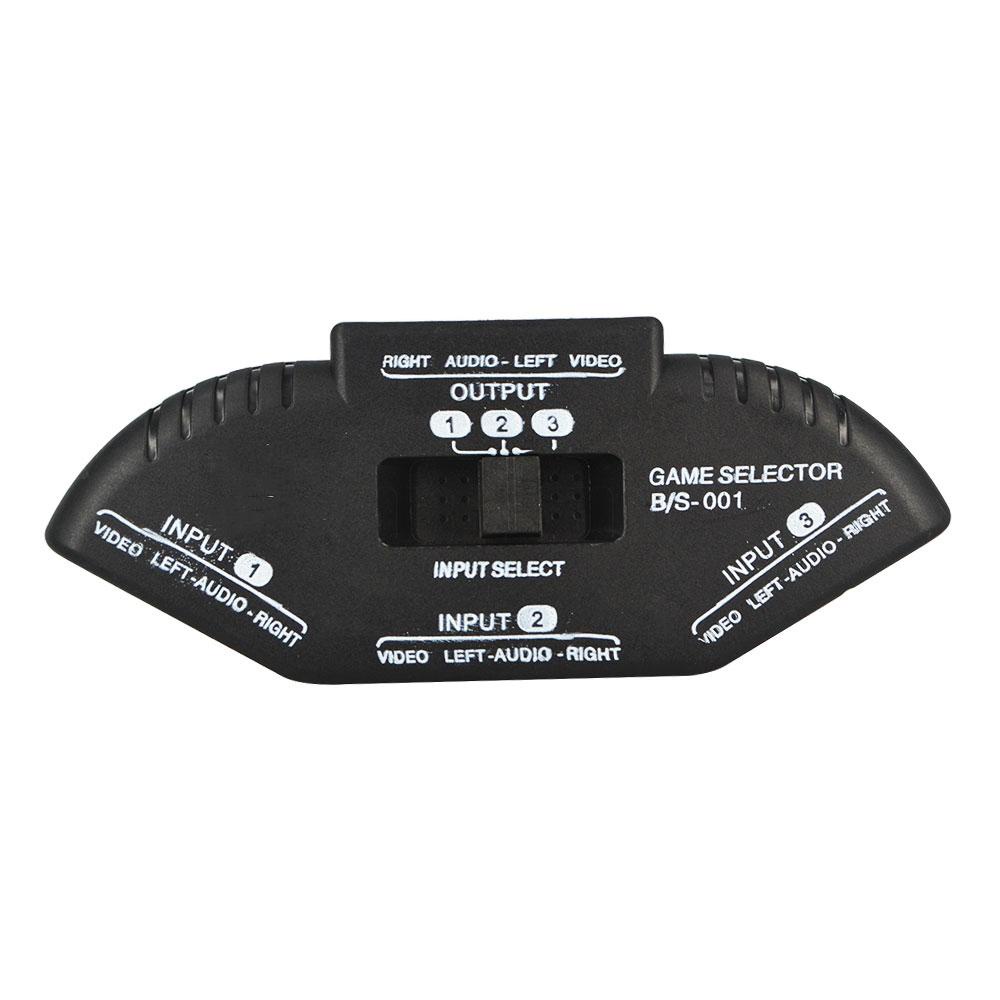 Bộ Chuyển Đổi Âm Thanh RCA AV Tổng Hợp 3 Chiều AUGUSTINA AV