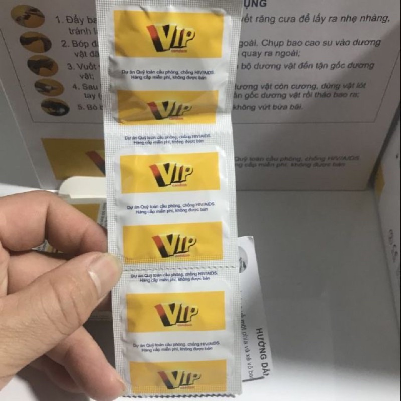 Bao Cao Su VIP giá rẻ dùng cho gia đình Không Mùi Không Dị Ứng