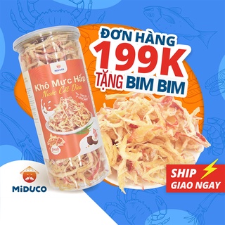 [Bán Lẻ Giá Sỉ ] Mực Sợi Hấp Nước Dừa 300 Gram