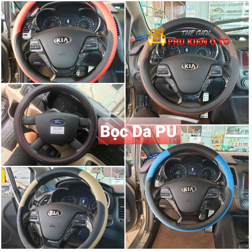 [Mã LIFEAU5SALE giảm 20k đơn 50k] Bọc vô lăng Sparco xe Vinfast Fadil, Lux A2.0, Lux SA2.0, President, VF hàng đẹp