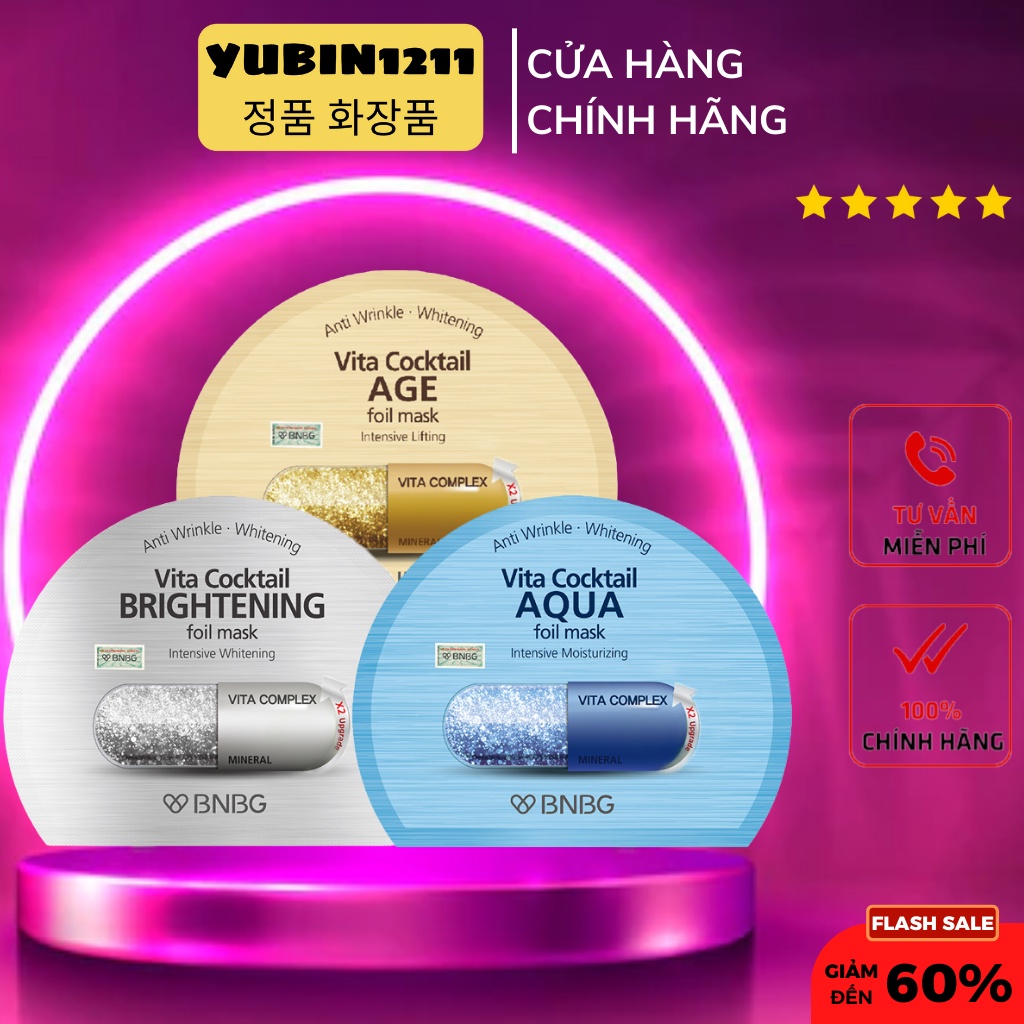 MẶT NẠ  BNBG VITA COCKTAIL