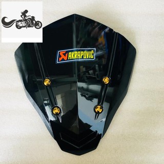 Mão Chắn Gió Trong Suốt Lắp Chuẩn Winner X Mẫu 3 (Logo Ngẫu Nhiên) Kèm 4 Ốc Vàng