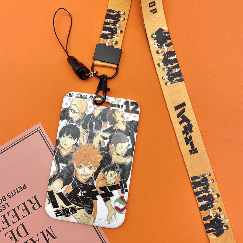 Vỏ Bọc Thẻ Bằng Nhựa Hình Anime Haikyuu Hinata Kageyama Tobio