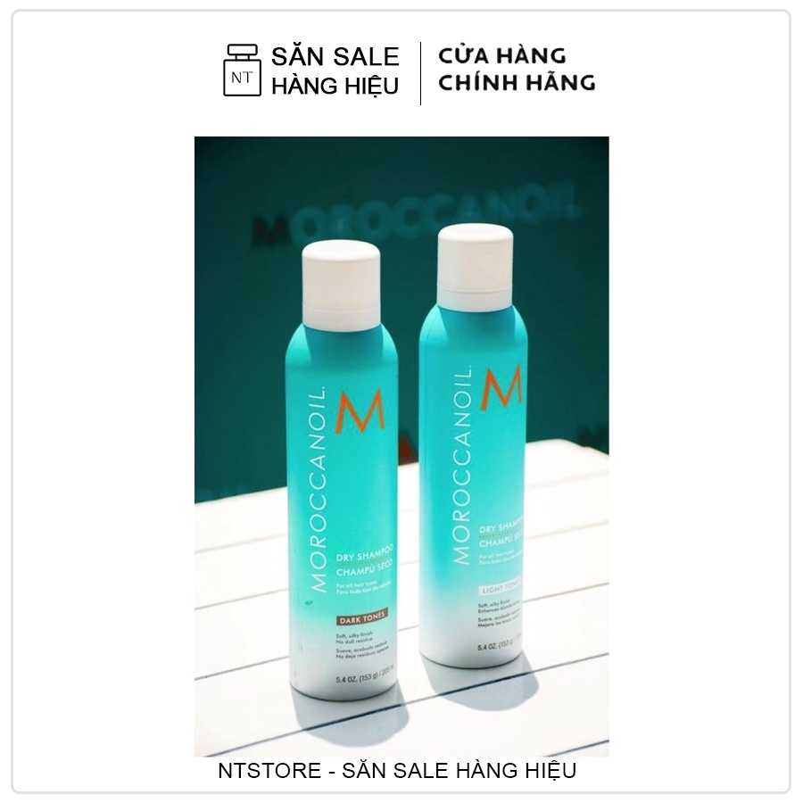 Dầu gội khô Moroccanoil 217ML - xịt khô tóc bồng bềnh kềm dầu