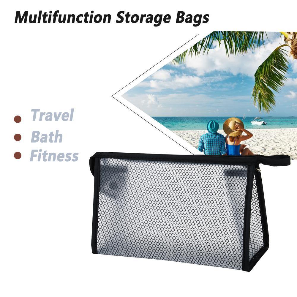 MIH Túi Đựng Đồ Trang Điểm Trong Suốt Ốp