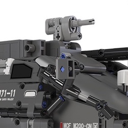 Bộ lắp ráp xe quân sự CN171 Onebot +2800 mảnh ghép