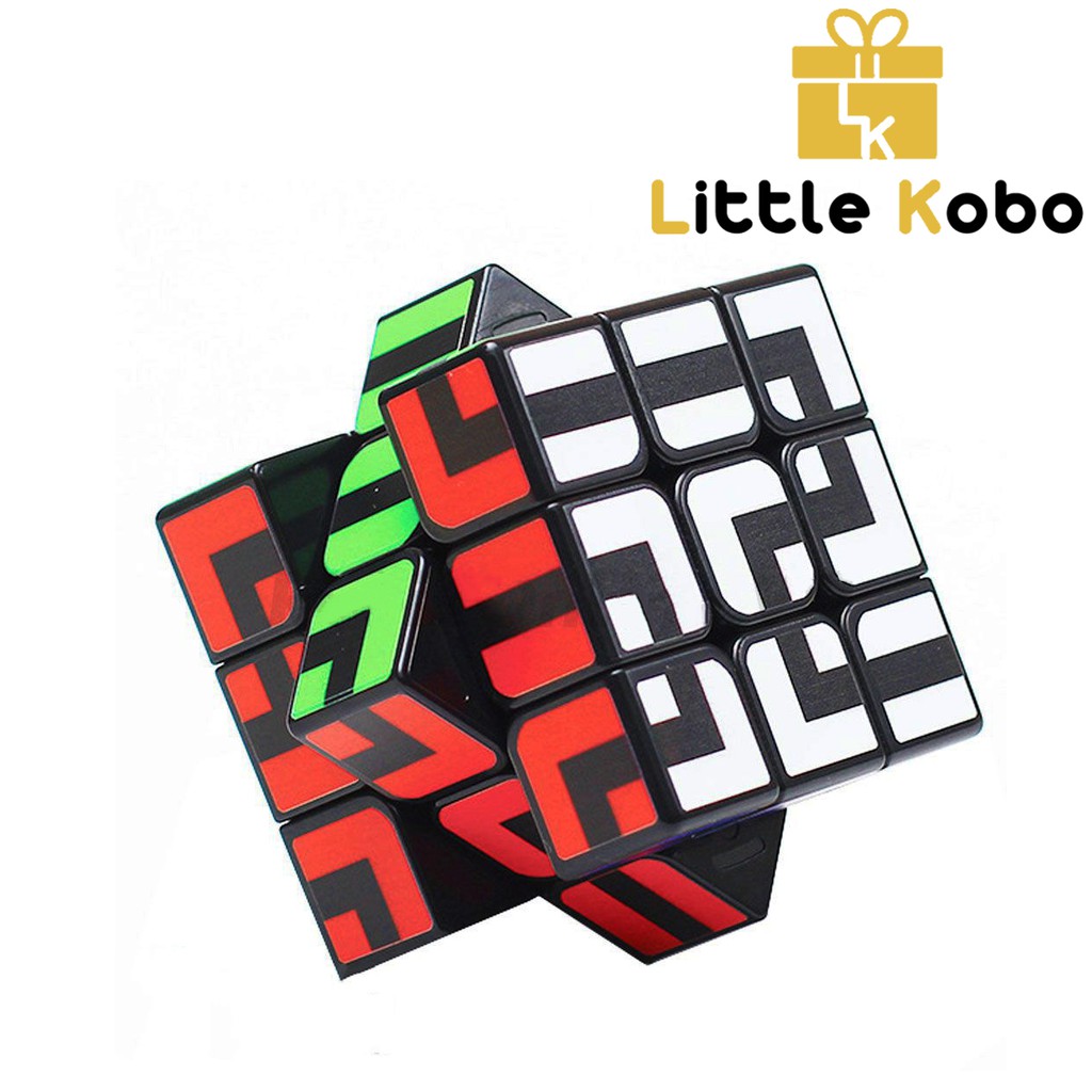 Rubik Biến Thể Z-Cube Maze Cube 3x3 Rubik Mê Cung